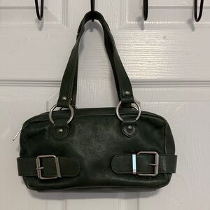 Banana Republic Dark Green Shoulder Bag